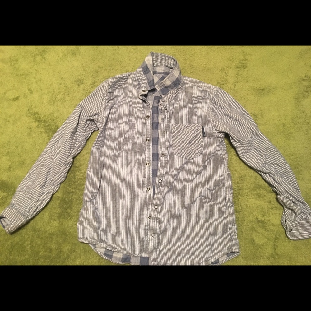 Youth Polarn o Pyret Reversible Dress Shirt